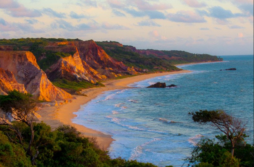 Tambaba Beach, Atlantic Coast, Brazil